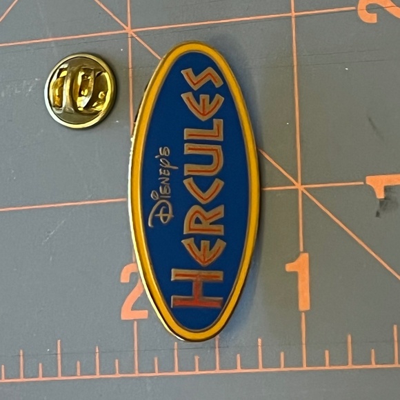 Hercules Logo Ltd Release Pin 1997 Opening Weekend Commemorative Set #1 of 7 - Picture 7 of 16